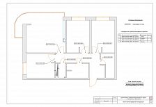 Дизайн-проект интерьера 3-х комнатной квартиры по ул. Невкипелого  